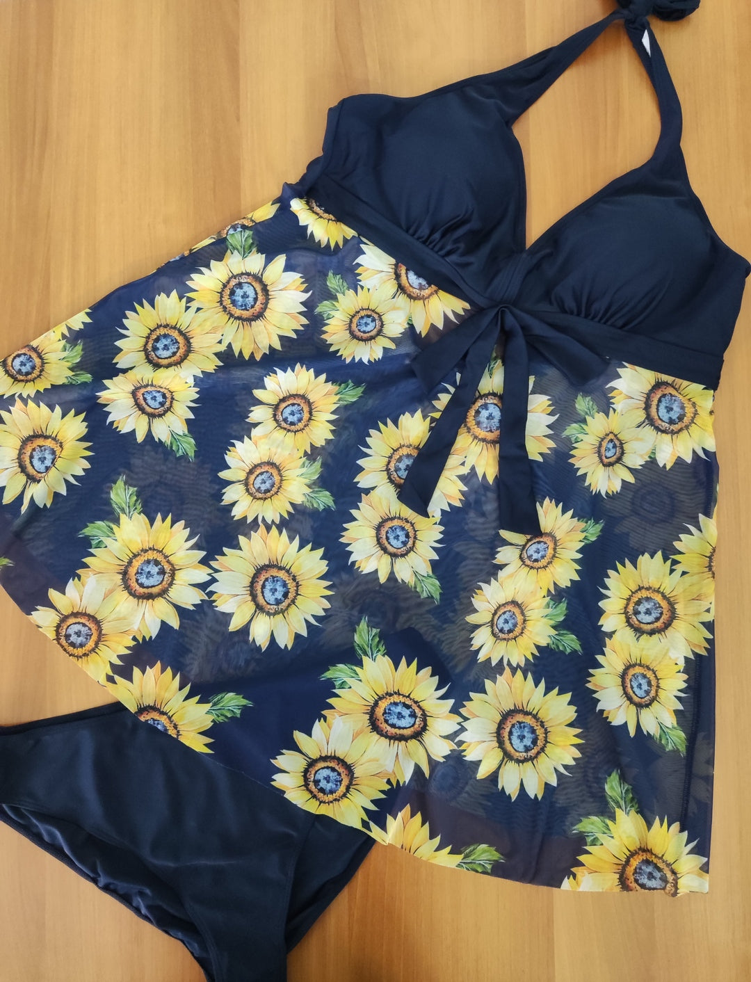 Bikini e costumi da bagno. Due pezzi da donna tankini plus size. #18