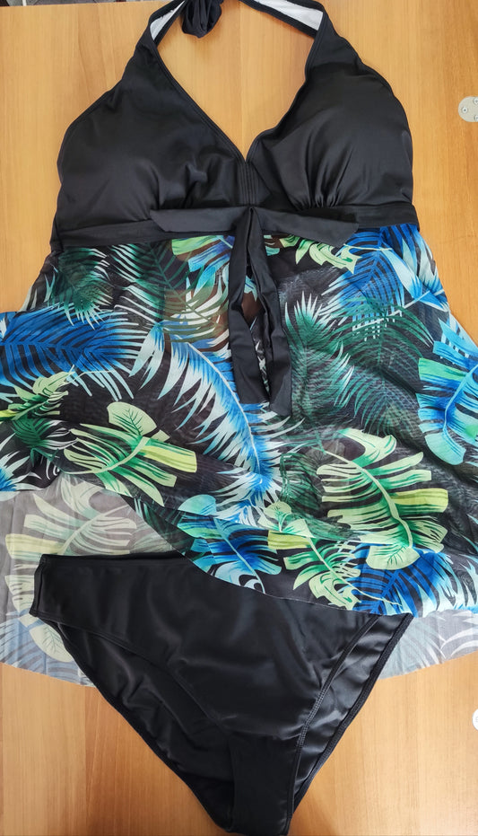 Bikini e costumi da bagno. Due pezzi da donna tankini plus size. #13