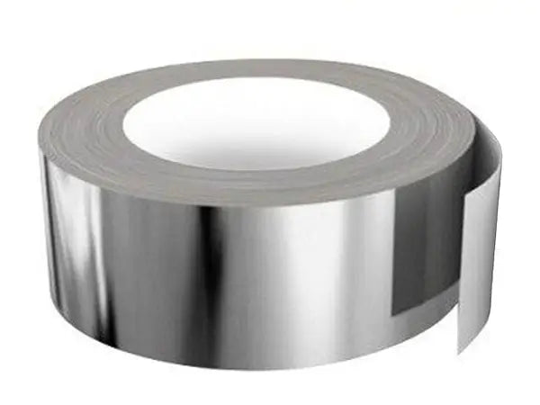 Nastro adesivo in alluminio 1 rotolo 48 mm x 20 m nastro adesivo in alluminio autoadesivo, nastro resistente all'acqua e al calore, nastro in alluminio