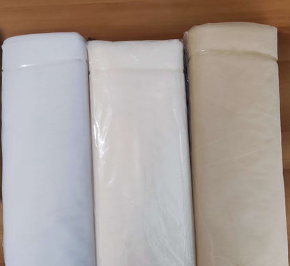 Tessuto tulle morbido. Lunghezza 22,5 m per 1 rotolo.